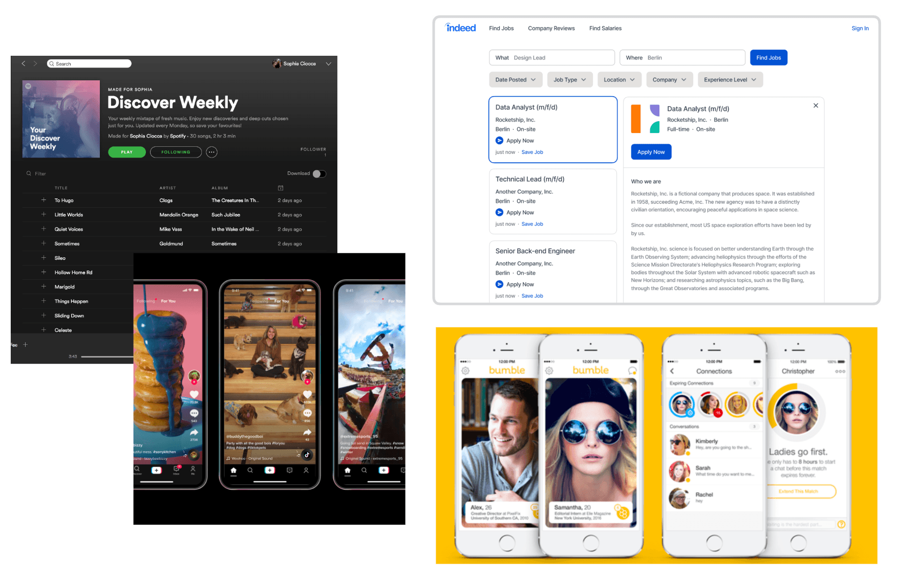 Examples of every day recommendation systems